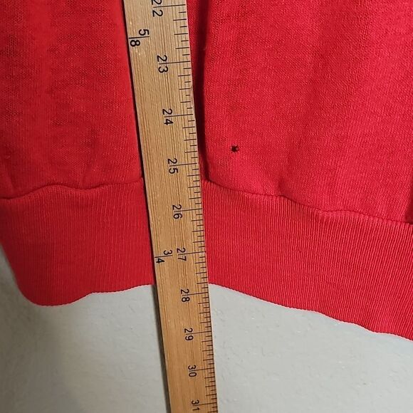 True Vintage Red Arkansas Razorbacks Crew Neck Sweatshirt Medium Large - Picture 11 of 12